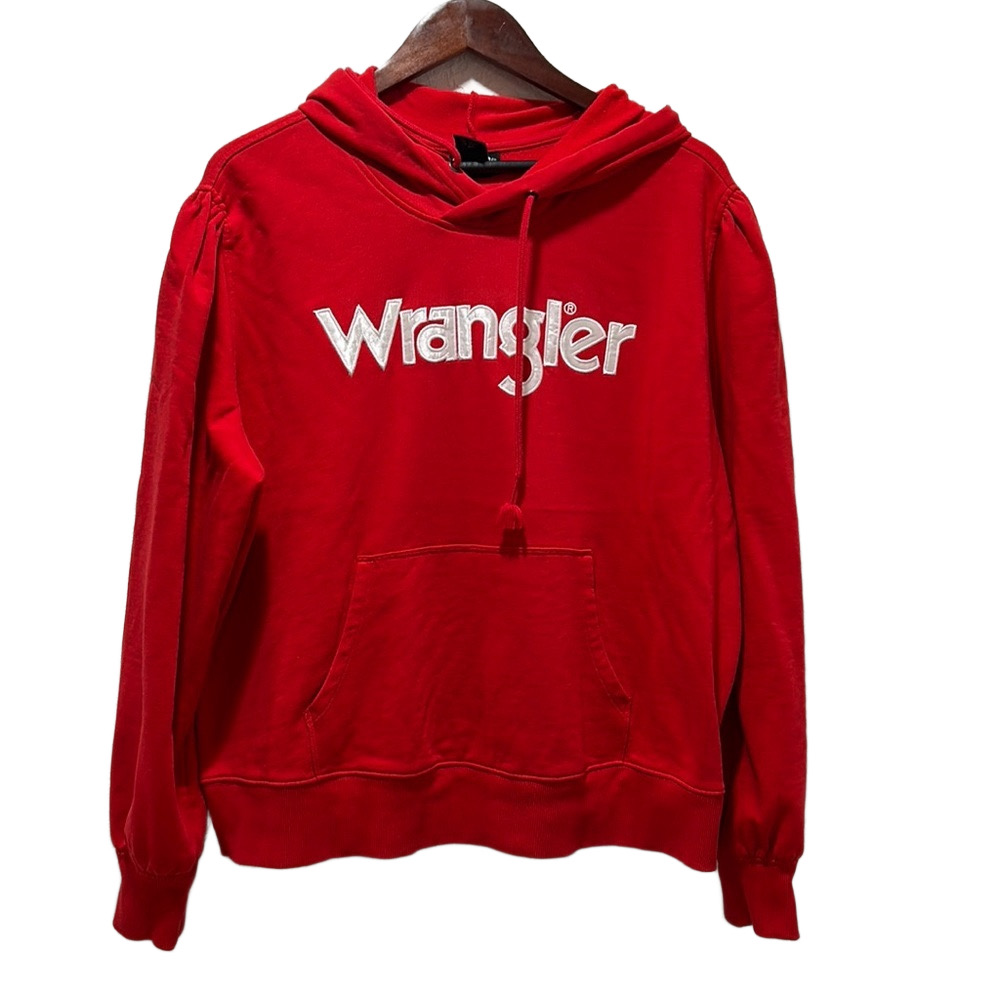 WRANGLER  RETRO  red hoodie/sweater size XXL GUC…